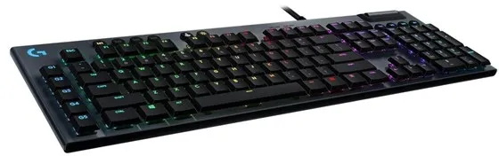 Logitech G915 LIGHTSPEED Wireless GL Clicky - US - Gaming-tastatur - Amerikansk engelsk - Svart